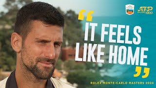 Novak Djokovic On Clay Swing amp Sinner quotBest Player In The Worldquot  2024 Rolex MonteCarlo Masters [upl. by Krasner]