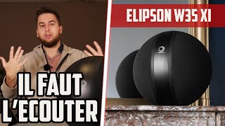 ELIPSON W35 Xi  Enceinte WIFI française hifi [upl. by Towney936]