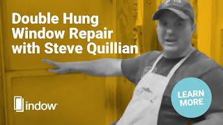 Double Hung Window Repair with Steve Quillian [upl. by Whitnell]