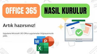 OFFICE 365 NASIL KURULUR  Hızlı Ve Kolay Yöntem [upl. by Iy]