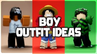 Boy Outfit Ideas Compilation roblox [upl. by Rehtul]