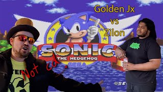 The Race in Sonic the Hedgehog Golden Jx vs Zilon [upl. by Keeton]