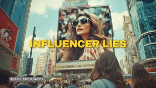 How TRAVEL INFLUENCERS Are MISLEADING You [upl. by Einttirb]