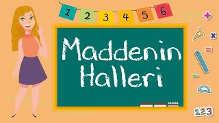 3 Sınıf  Maddenin Halleri [upl. by Nahtanaj]