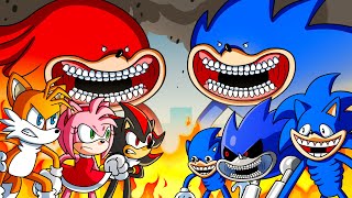 SHIN SONIC WAR Cartoon Animation [upl. by Elam590]