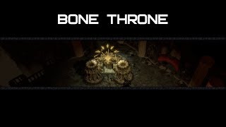 Bone Throne Separate Decorations  Hideout PoE [upl. by Arul]