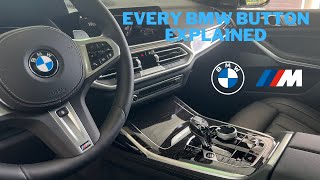 Every Button Inside a BMW Explained iDrive7 [upl. by Leugar]