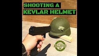 Shooting A Kevlar Helmet [upl. by Monte]