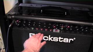 Blackstar ID 60 saving a patch on Amp [upl. by Aecila978]