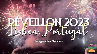 Réveillon Parque das Nações Lisboa 20232024 🇵🇹🎆 [upl. by Ellinger]