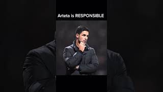 Arteta is making the SAME MISTAKES😓 arsenal arteta shorts football epl clips premierleague [upl. by Revell]