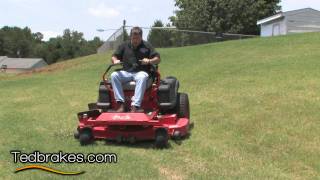 Front Brake System for Zero Turn Mower  Additional Testing [upl. by Jeannine]