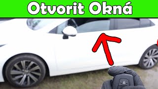 Corolla 2022  Otváraniezatváranie okien z kľúča [upl. by Ahsiel138]