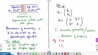 Lec 46 DC and AC Josephson effects and quantum interference [upl. by Monte458]