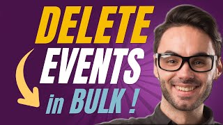 Bulk Delete Calendar Events 1Click [upl. by Penrose305]