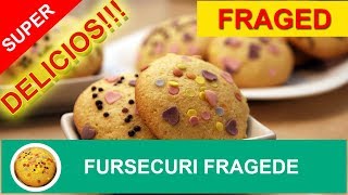 Gateste simplu fursecuri fragede cu sprinkles  Fursecuri vesele si colorate [upl. by Jaquiss]