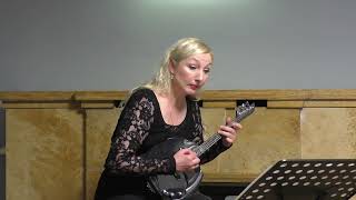 Lidiia Sakharova plays Gigue from violin Partita II BWV 1004 by JSBach [upl. by Berthold]