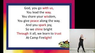 2 Firelight Chant VBS Camp Fire [upl. by Nolak]