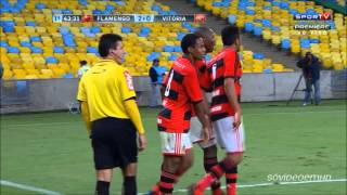 Flamengo 2 X 1 Vitória  Brasileiro 2013 [upl. by Goldsworthy]