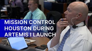 Mission Control Houston During Artemis I Launch [upl. by Chemar]