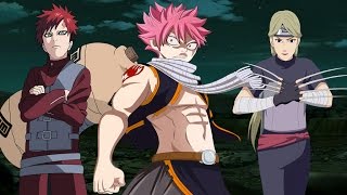 Natsu vs Gaara and Yugito [upl. by Odie874]