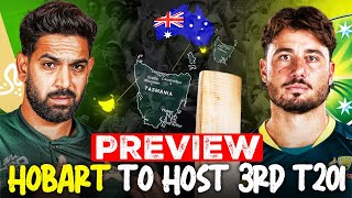 History of Hobart Tasmania  Pakistan v Australia Third T20I Preview  Cricket Videos  Pak vs Aus [upl. by Aidas]