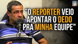 SARGENTO CAVALCANTI EXPLICA SUA BRIGA COM REPORTER DE TV [upl. by Iteerp]