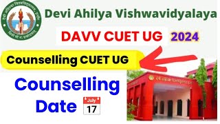 Devi ahilya Vishwavidyalaya CUET UG Cut off 2023  davv cuet counselling 2024  davv cuet ug cut off [upl. by Aicyla]