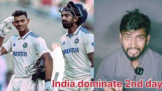 2nd day India dominate bgt ausvsind viratkohli testcricket 🔥🔥🔥🔥 [upl. by Eniad]