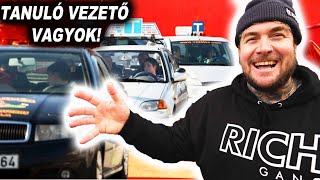 ÚJRA TANULÓ VEZETŐ LESZEK 🚗💨 [upl. by Selhorst]