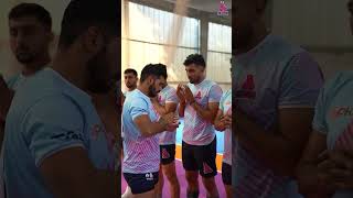 Pro Kabaddi 2024  Jaipur Pink Panther Practice  Jaipur Pink Panther shorts prokabaddi pkl [upl. by Nnyled7]