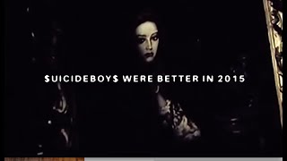 UICIDEBOY  UICIDEBOY WERE BETTER IN 2015 Lyric Video [upl. by Zoilla]