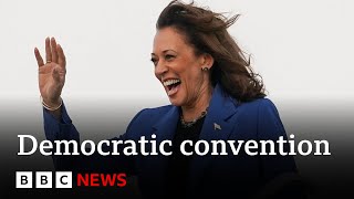 Democratic National Convention set to begin  BBC News [upl. by Ecirtra]