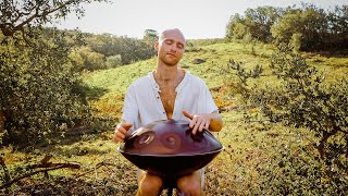 528hz Healing Meditation  1 hour handpan music  Malte Marten [upl. by Ativoj]