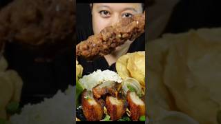 MASSIVE MUKBANG  HUGE MUTTON KEBAB mukbang eating asmr pork chicken porkbelly eatingshow [upl. by Mide]