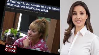 😙 Drama e a fazenda 16 vivi fernandes é eliminada com apenas 1652 dos votos a primeira eliminação [upl. by Canica]