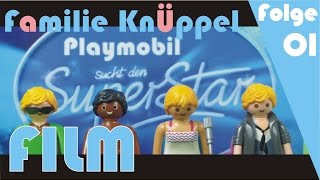 DSDS Junge mit Talent bei Dieter Teil 1 Playmobil Film deutsch  Kinderfilm  Kinderserie [upl. by Kraska353]