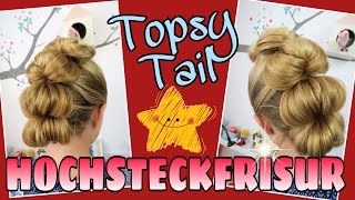 Hochsteckfrisur👍EINFACH👍coole Mädchen ZöpfeampFrisuren Tutorial [upl. by Noellyn]