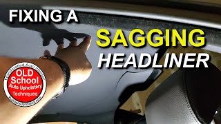 Watch Now to replace your headliner the correct way [upl. by Alethia245]