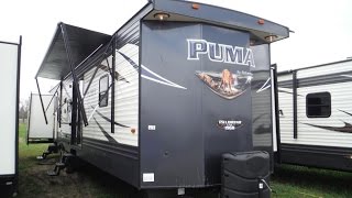 2018 Puma 39PQB 2 bedroom 2 bathroom Park Model Trailer  CampOut RV in Stratford [upl. by Kippar]