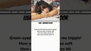 Lisa  Moonlit floor  Verse 2 lisa moonlitfloor song lyrics lloud blackpinklisa [upl. by Aicital]