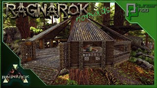 Ark Ragnarok Nomads 19  TREEHOUSE PLATFORM WORKSHOP BUILD [upl. by Ainevul]