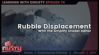 Displacement with Amplify shader editor EP74 [upl. by Hairu162]