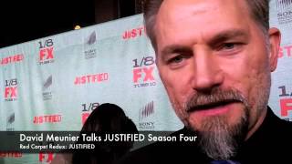 David Meunier Talks JUSTIFIED Season 4 [upl. by Chevalier]