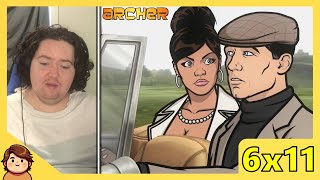 Archer  6x11  Achub y Morfilod  Reaction [upl. by Leonsis]