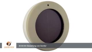 Somfy Sunis WireFree RTS AußenSonnensensor  ErfahrungsberichtReviewTest [upl. by Tessie]