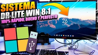 ⚡ El MEJOR Windows 81 MÁS RÁPIDO ✔️ Máxima Velocidad 🚀 DR Lite 2023 [upl. by Suivatal]