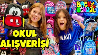 Okul Alışverişi 5M Migros Okula Dönüş Back To School 2024  Zeybek Ailesi [upl. by Fording]