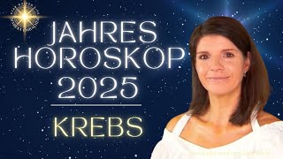 Krebs Jahreshoroskop 2025 ✨Herausforderungen und Chancen  JUPITER KOMMT IN ♋ [upl. by Malha857]