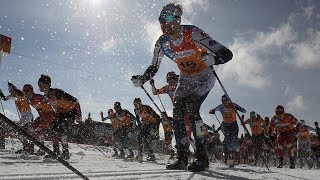 LanglaufDM in Oberwiesenthal Massenstarts klassisch  Sport im Osten  MDR [upl. by Esinaj]